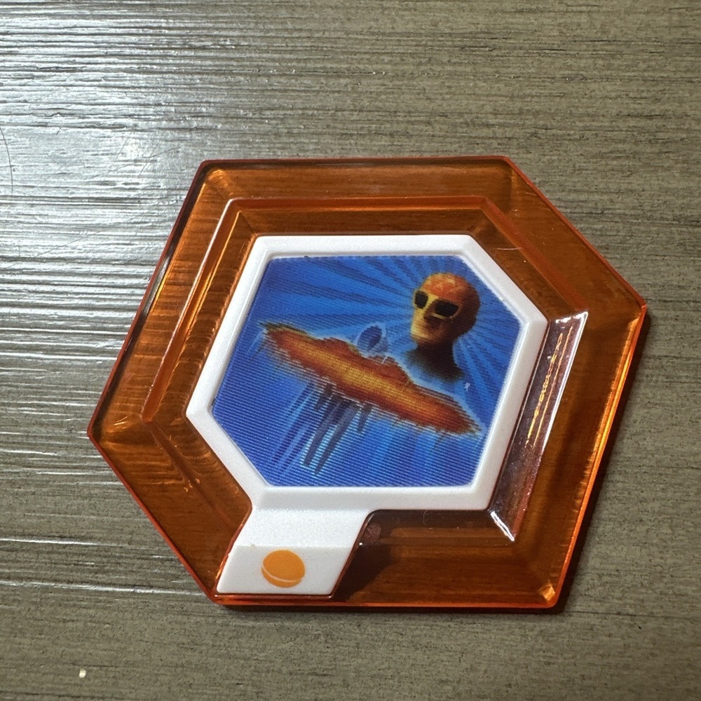 Disney Infinity 1.0 Condorman Glider‎ Hexagonal Power Disc INF-4000042